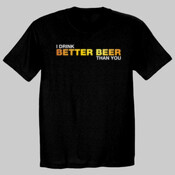 Better Beer (Dark) Fruit of the Loom Heavy Cotton T-Shirt